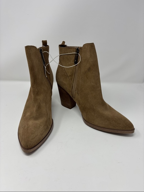 Blondo Shoes - Blondo | waterproof Suede Ankle Boots in Brown – Women 10
